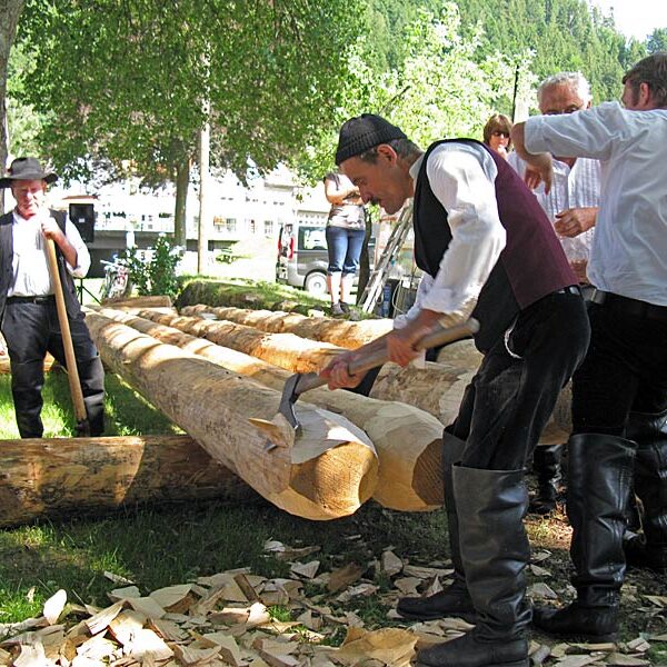 Die Flößer im Schwarzwald