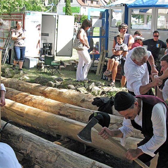 Die Flößer im Schwarzwald