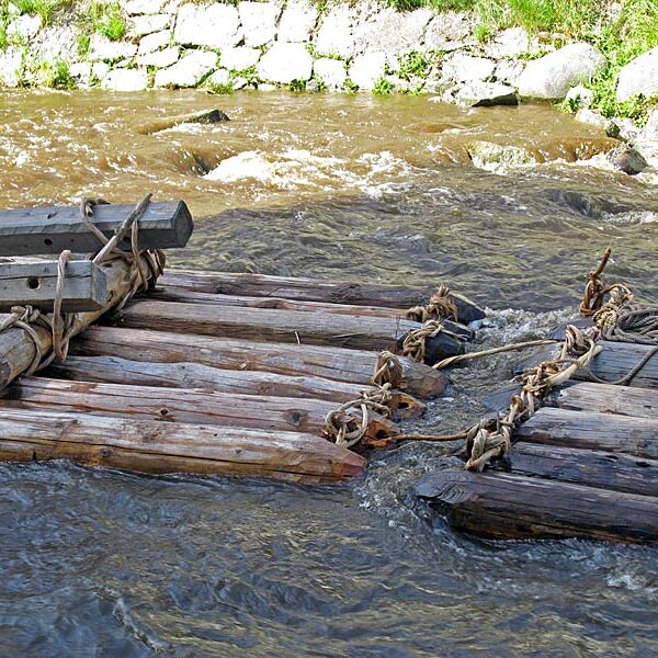 Die Flößer im Schwarzwald