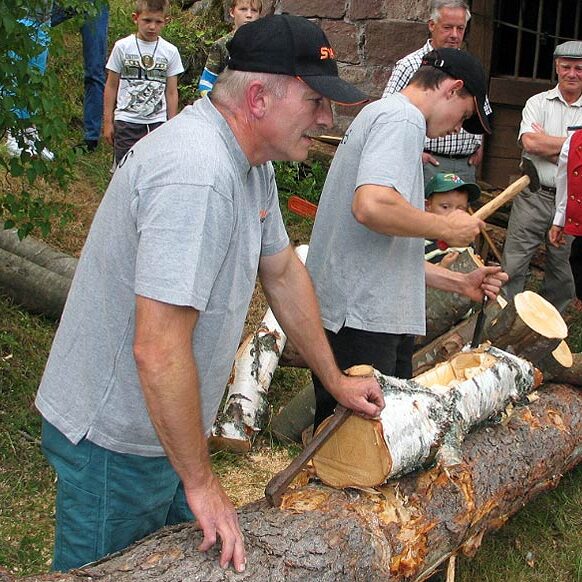 Holzbearbeitung im Schwarzwald