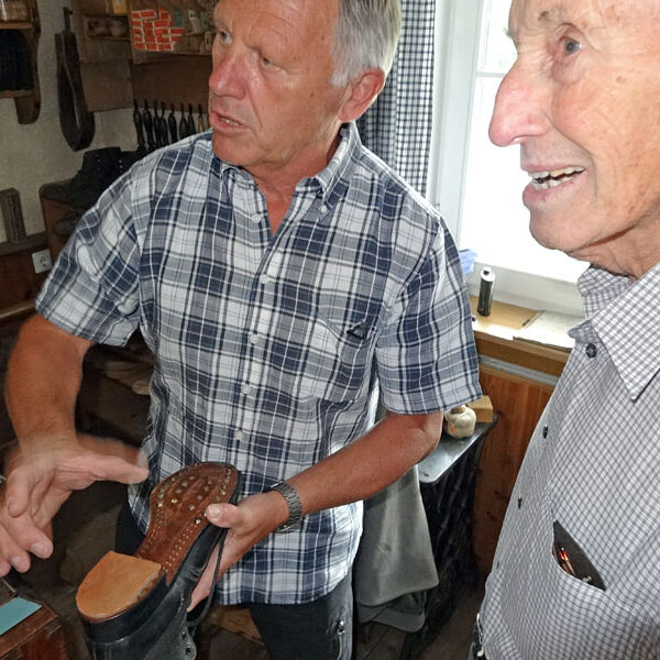 Schuhmacherwerkstatt im Heimathaus