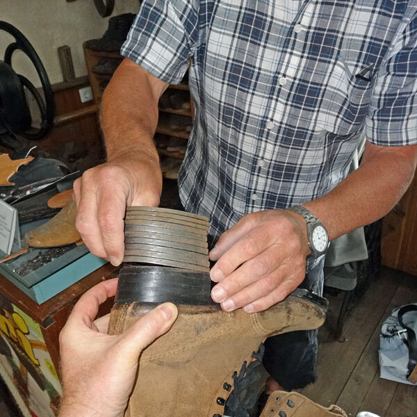 Schuhmacherwerkstatt im Heimathaus