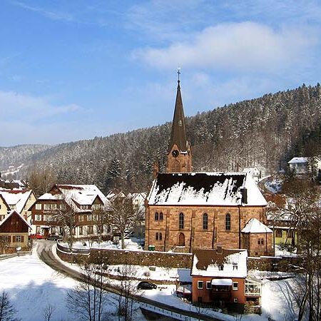 Wandern in Tennenbronn Mittelberg-Runde