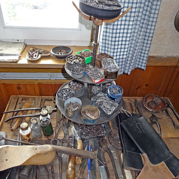 Schuhmacherwerkstatt im Heimathaus