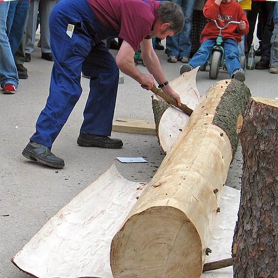 Holzbearbeitung im Schwarzwald