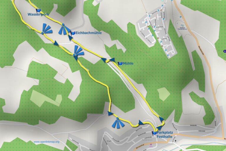 Karte Eichbachrunde Karte Eichbachrunde
