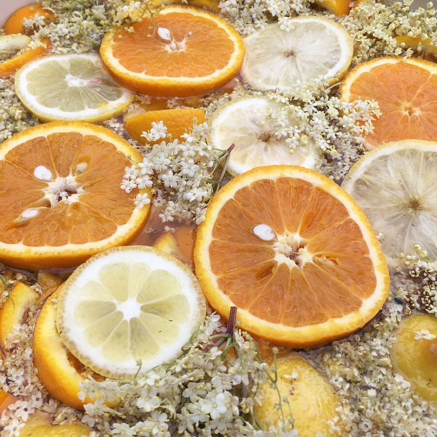 Holunderblüten Sirup