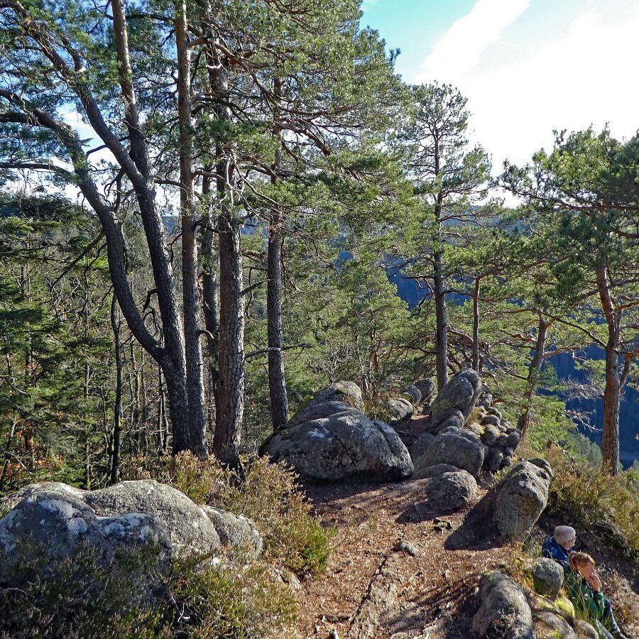 Wanderparkplatz Falken Apfelfelsen Bremenloch 11