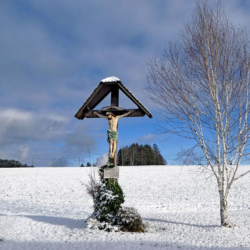 Tennenbronn Schnee Wolken Sonne 4