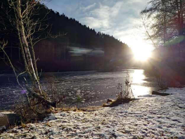Tennenbronn im Dezember mit Schnee 5