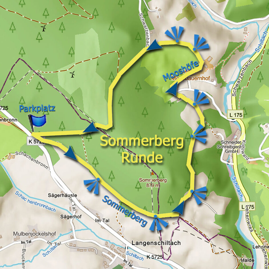 KarteSommerbergrunde