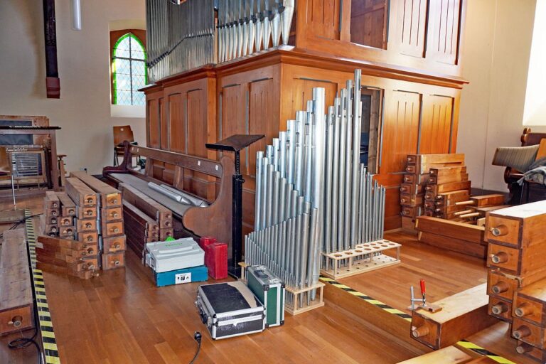Orgelrenovierung Evangelische Kirche 1