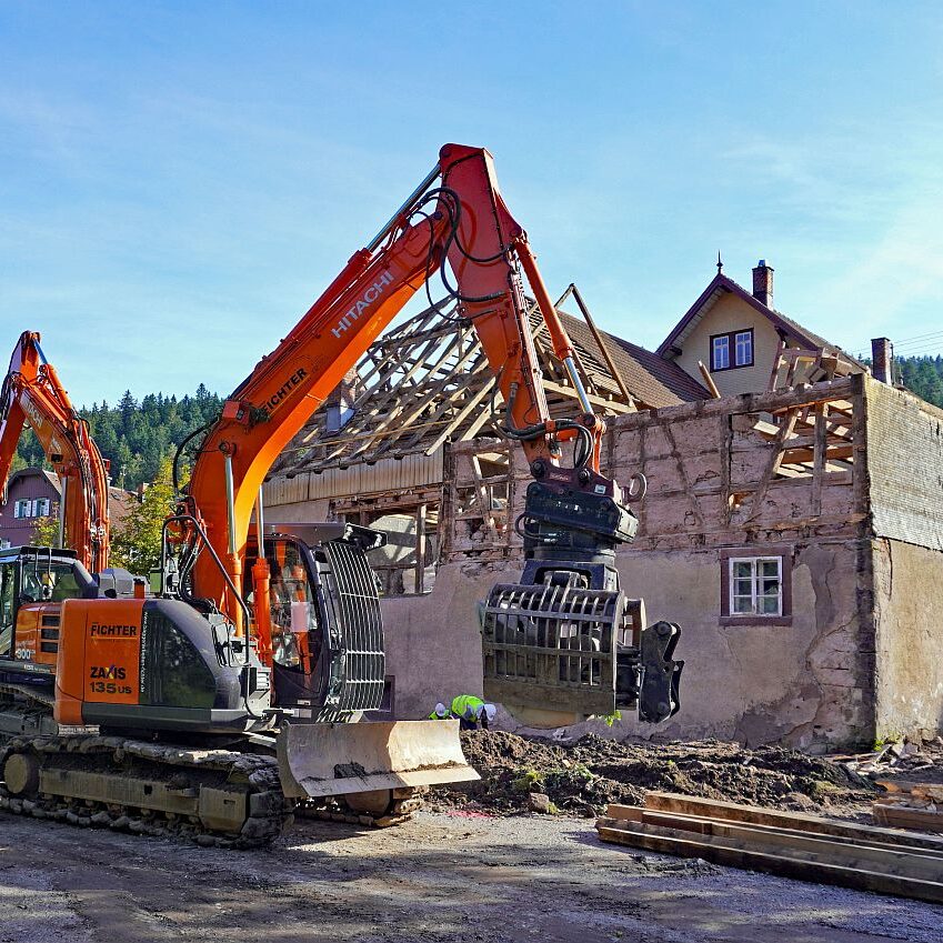 Abriss Krone Braeuhaus 9