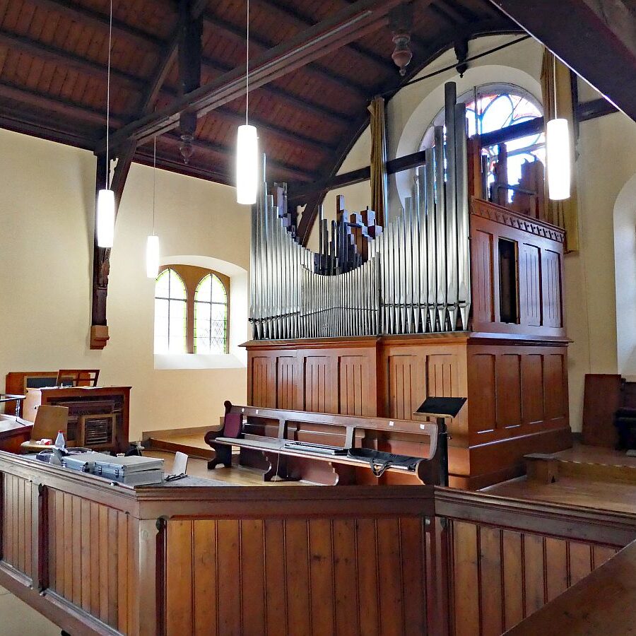 Evangelische Kirche Orgel Renovierung 1