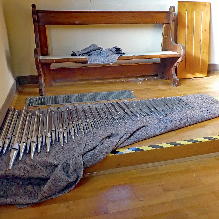 Evangelische Kirche Orgel Renovierung 5