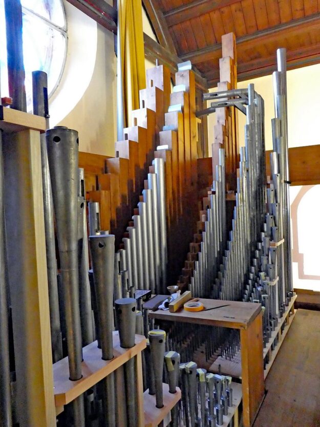 Evangelische Kirche Orgel Renovierung 6