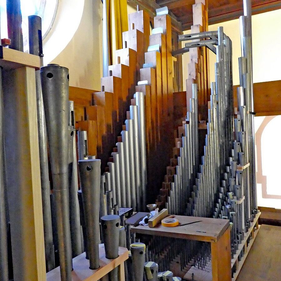 Evangelische Kirche Orgel Renovierung 6