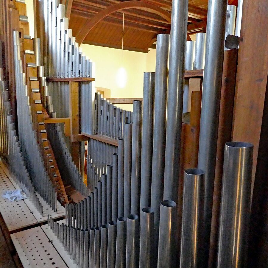 Evangelische Kirche Orgel Renovierung 7