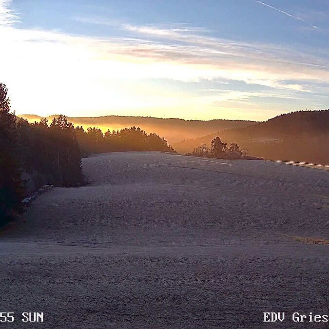 Sonnenaufgang sommermoos im Herbst 05