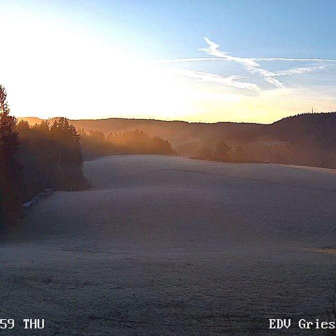 Sonnenaufgang sommermoos im Herbst 08