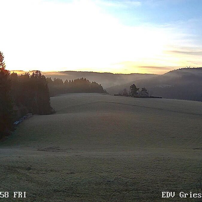 Sonnenaufgang sommermoos im Herbst 11