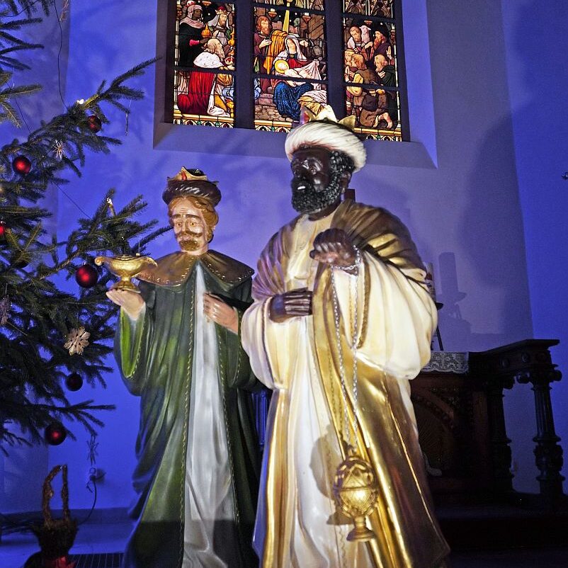 Krippe in der evangelischen Kirche 04