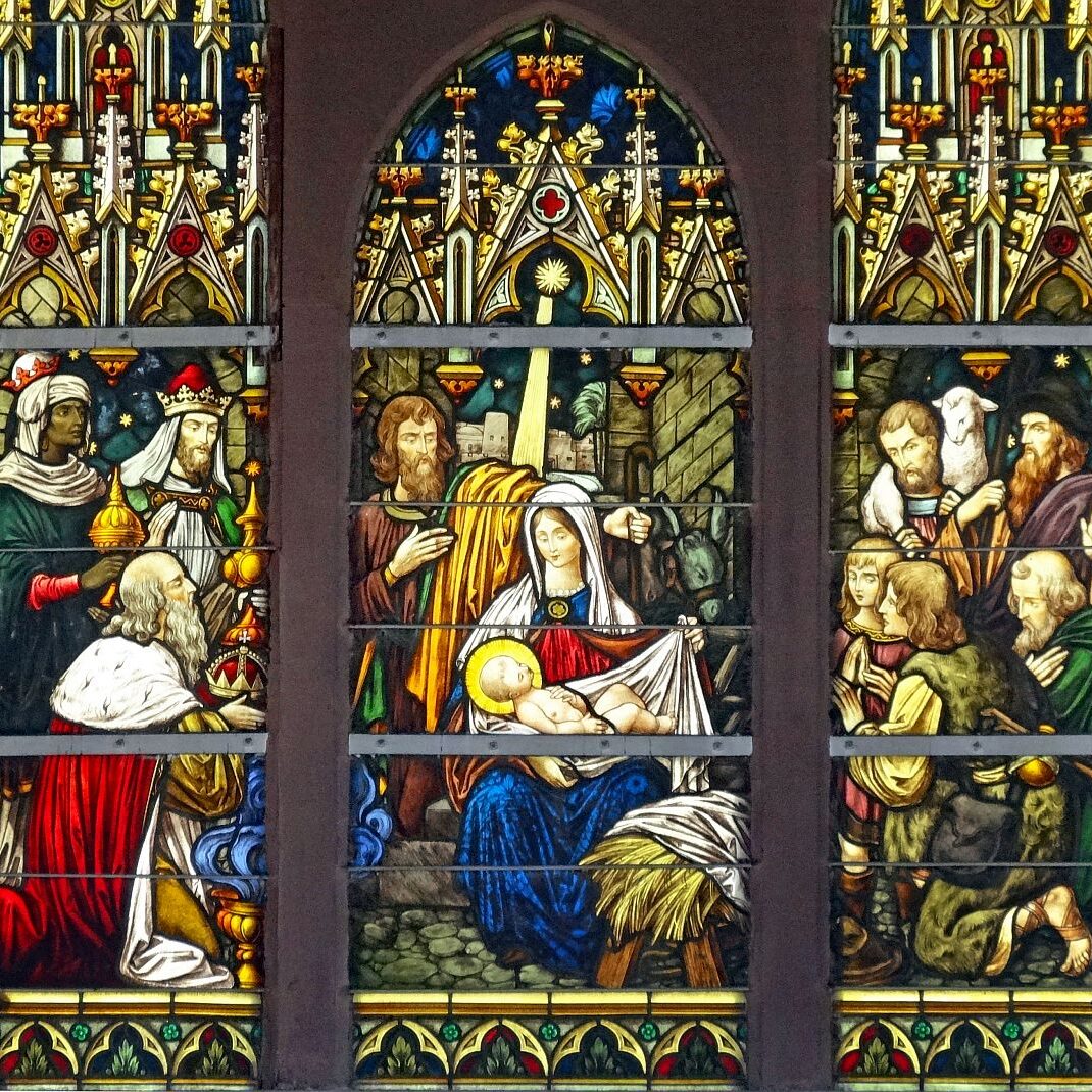 Krippe in der evangelischen Kirche 07