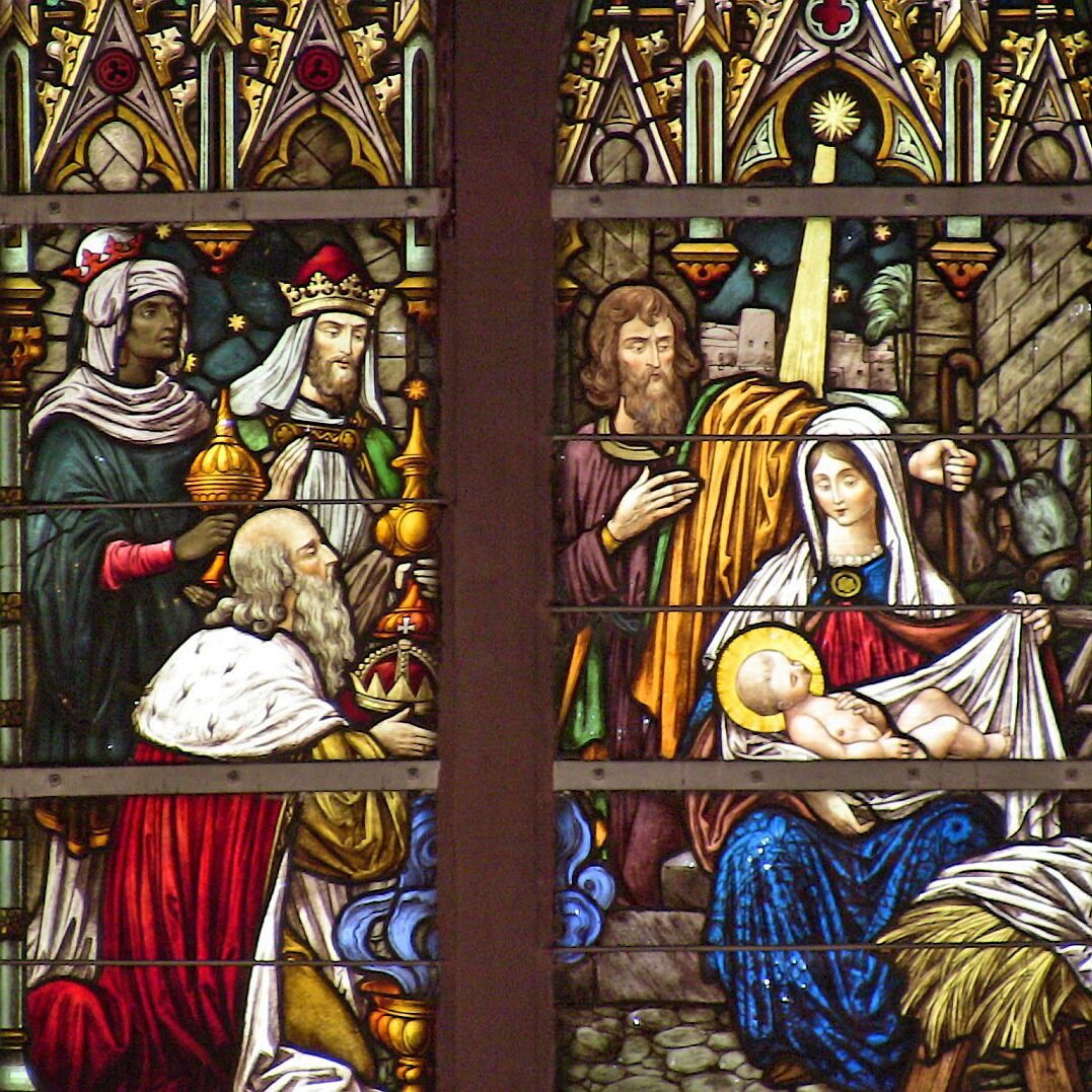 Krippe in der evangelischen Kirche 08