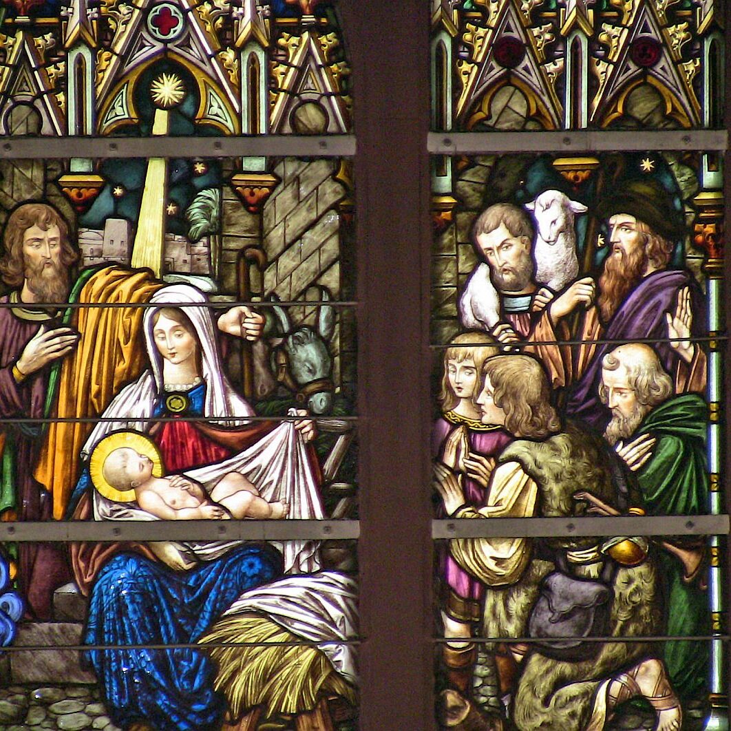 Krippe in der evangelischen Kirche 09