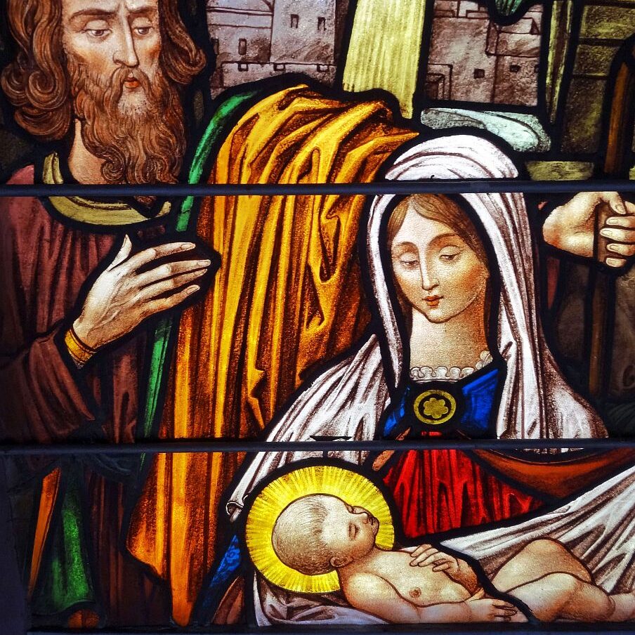 Krippe in der evangelischen Kirche 10