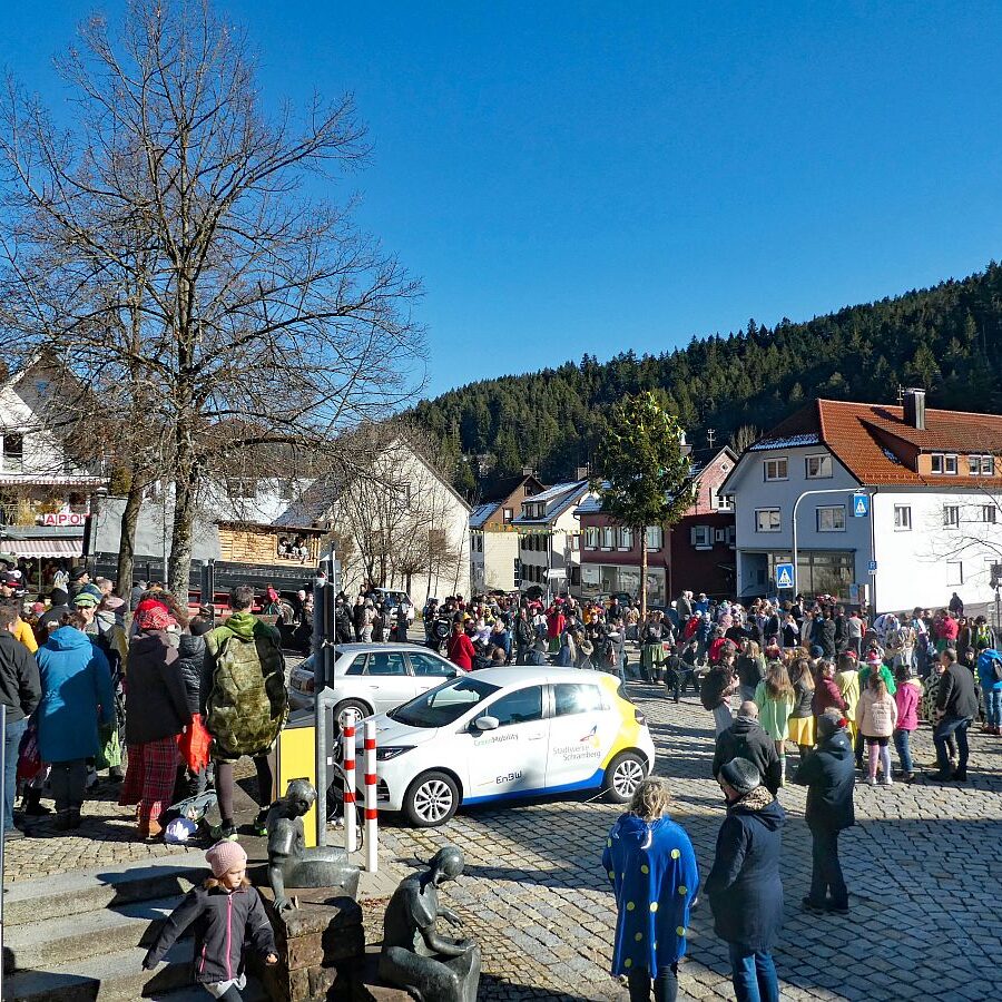 Fasnettreiben Fasnetsonntag Tennenbronn 1