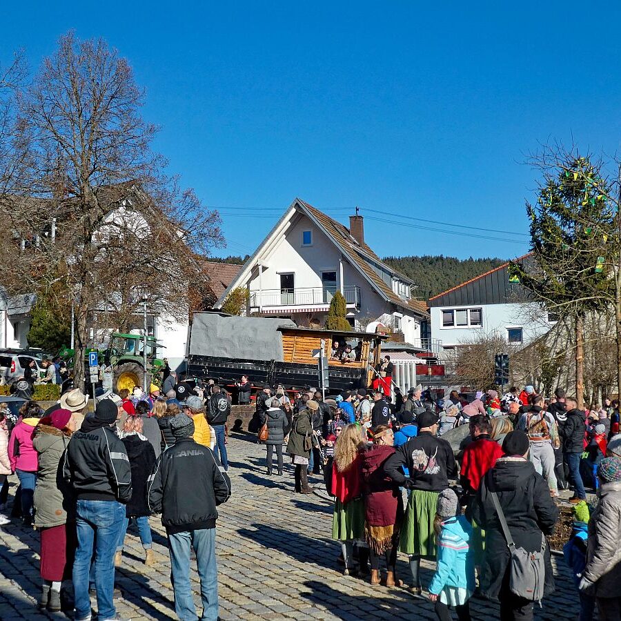 Fasnettreiben Fasnetsonntag Tennenbronn 2