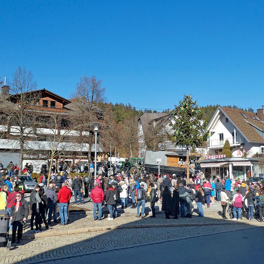 Fasnettreiben Fasnetsonntag Tennenbronn 3