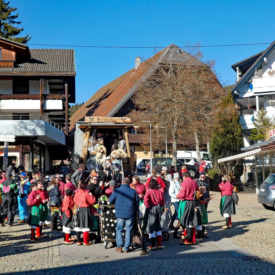 Fasnettreiben Fasnetsonntag Tennenbronn 4