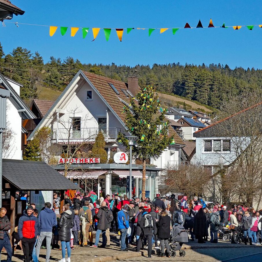 Fasnettreiben Fasnetsonntag Tennenbronn 6