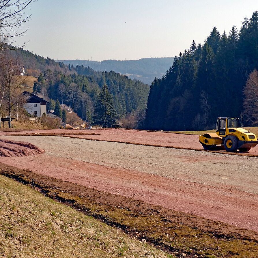Bauarbeiten Freibad Tennenbronn 01