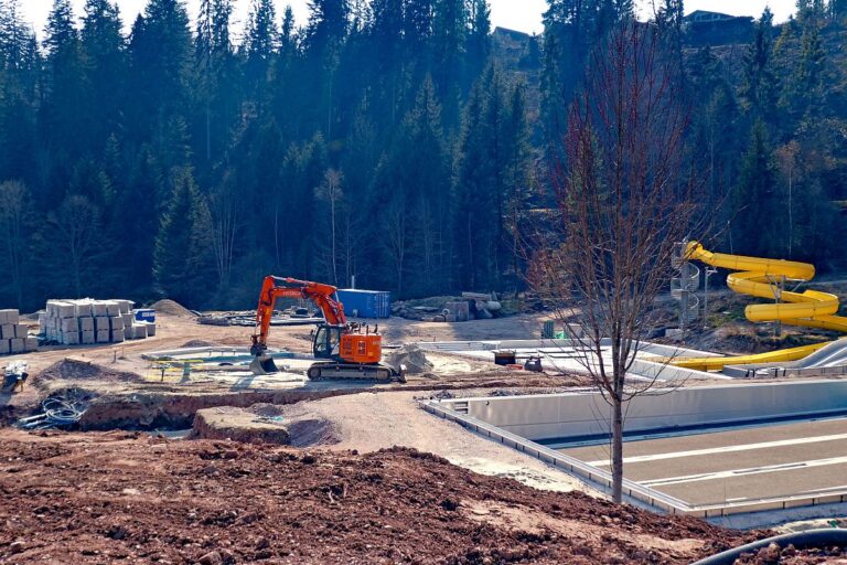 Bauarbeiten Freibad Tennenbronn 05