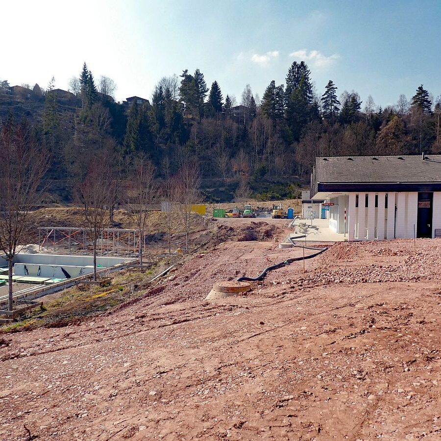 Bauarbeiten Freibad Tennenbronn 06