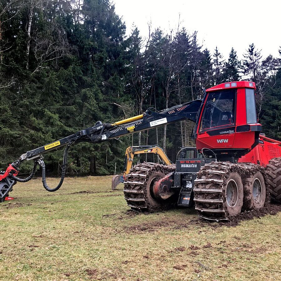 Holzvollernter in Tennenbronn 1