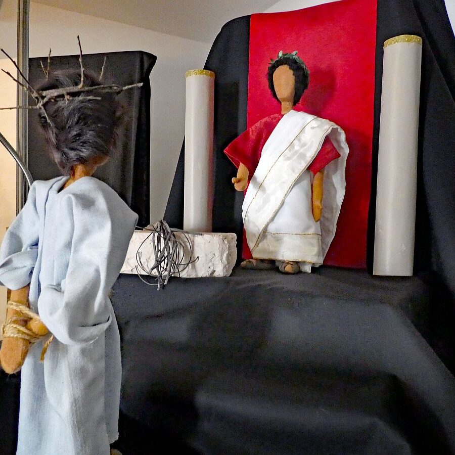 Passion und Ostern erzaehlt mit ABF Figuren 5