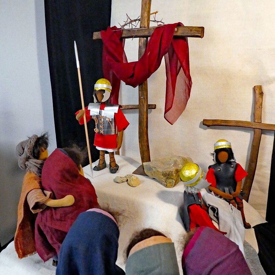 Passion und Ostern erzaehlt mit ABF Figuren 6