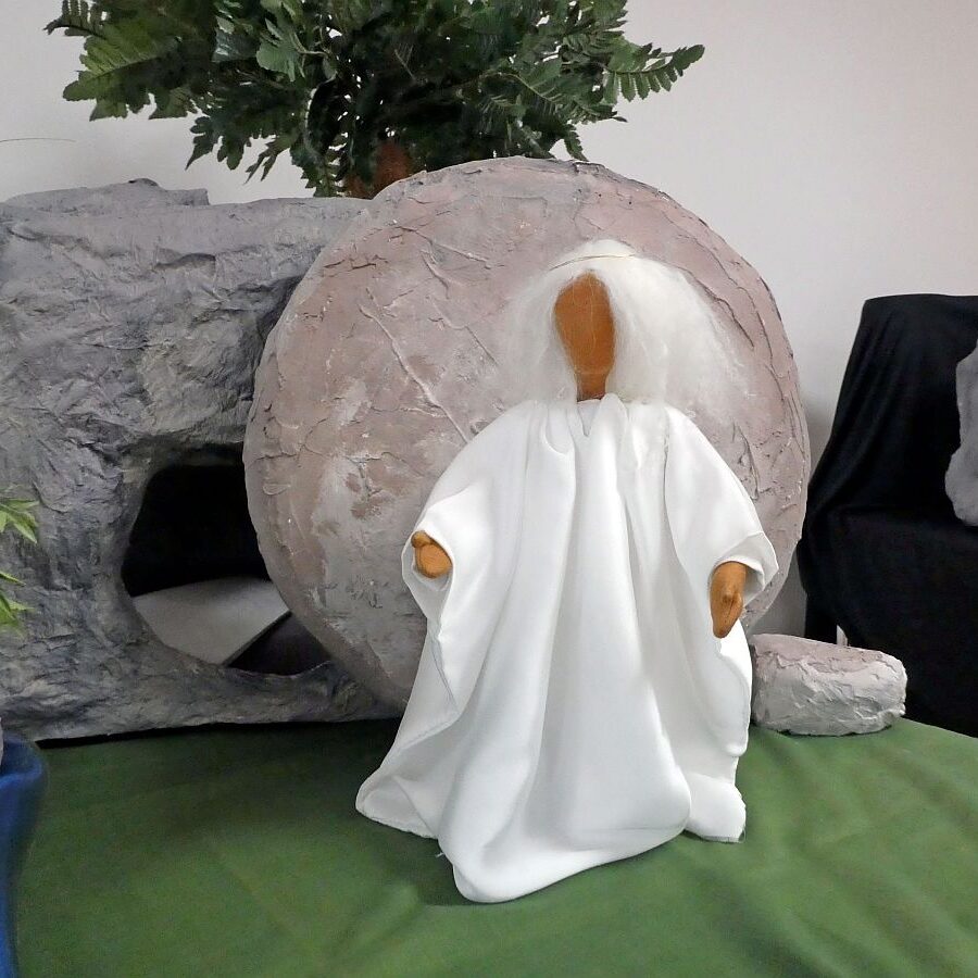 Passion und Ostern erzaehlt mit ABF Figuren 8