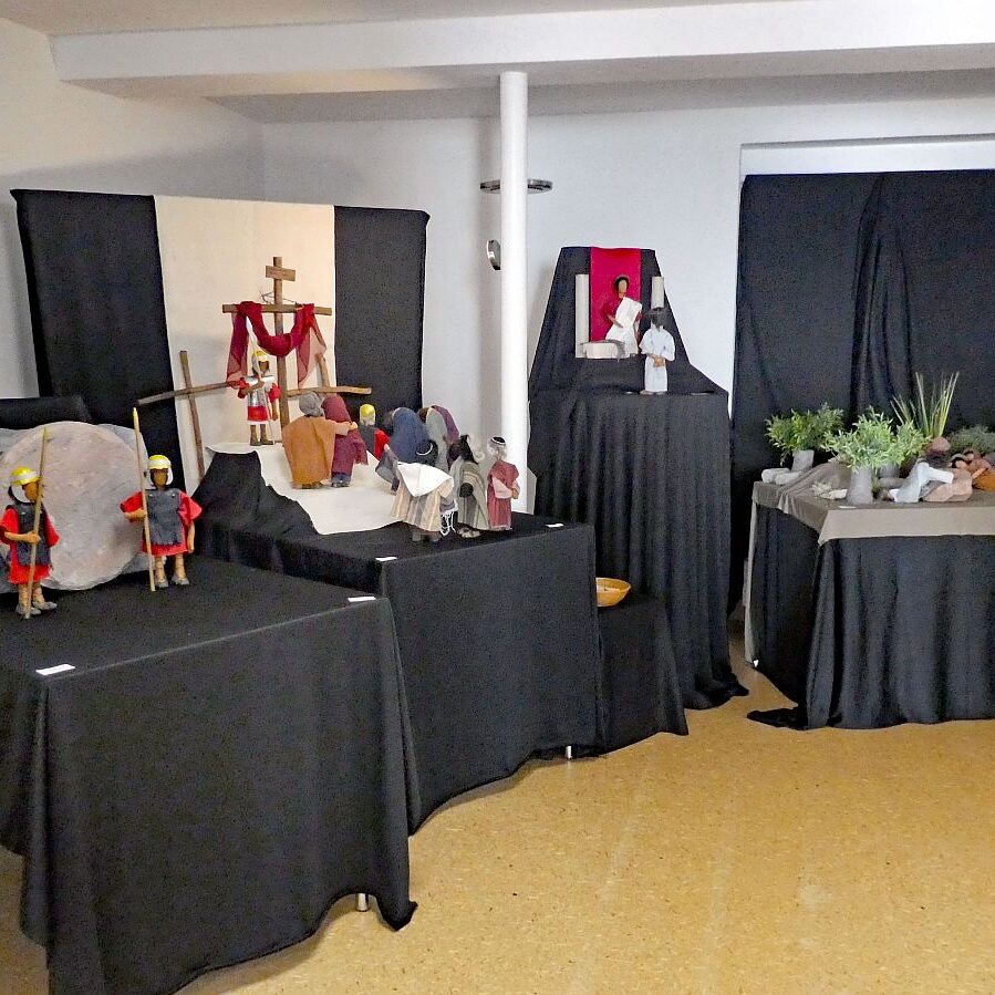 Passion und Ostern erzaehlt mit ABF Figuren 9