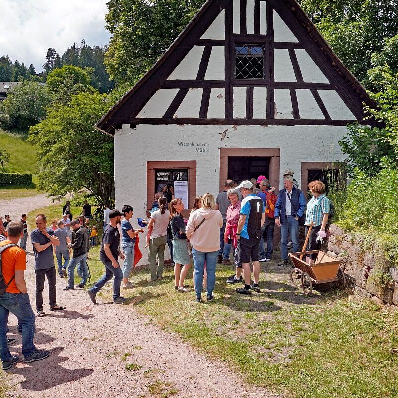 Schwarzwaldmuehle mit Bauer Anton Tennenbronn 09