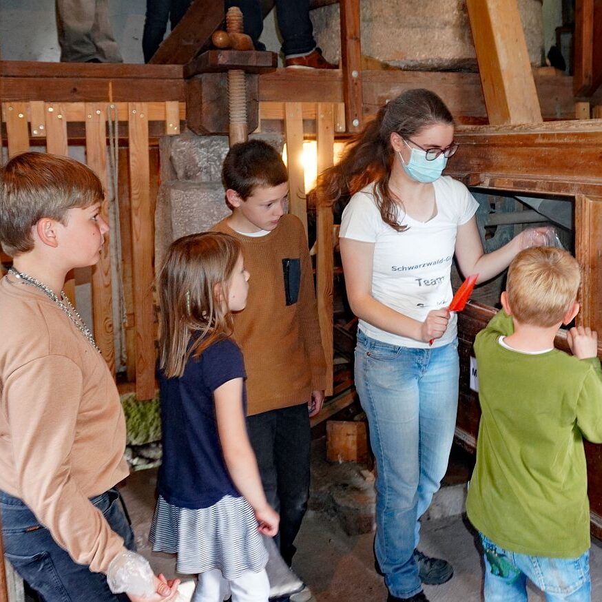 Schwarzwaldmuehle mit Bauer Anton Tennenbronn 12