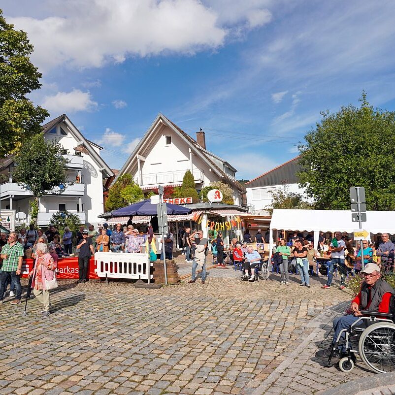 Dorffest Tennenbronn Fassanstich 10