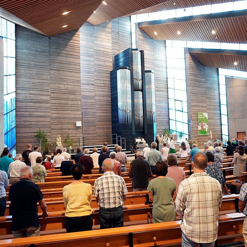 Dorffest Tennenbronn Oekumenischer gottesdienst und Start 04