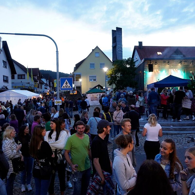 Dorffest Tennenbronn Party am Samstagabend 02 02