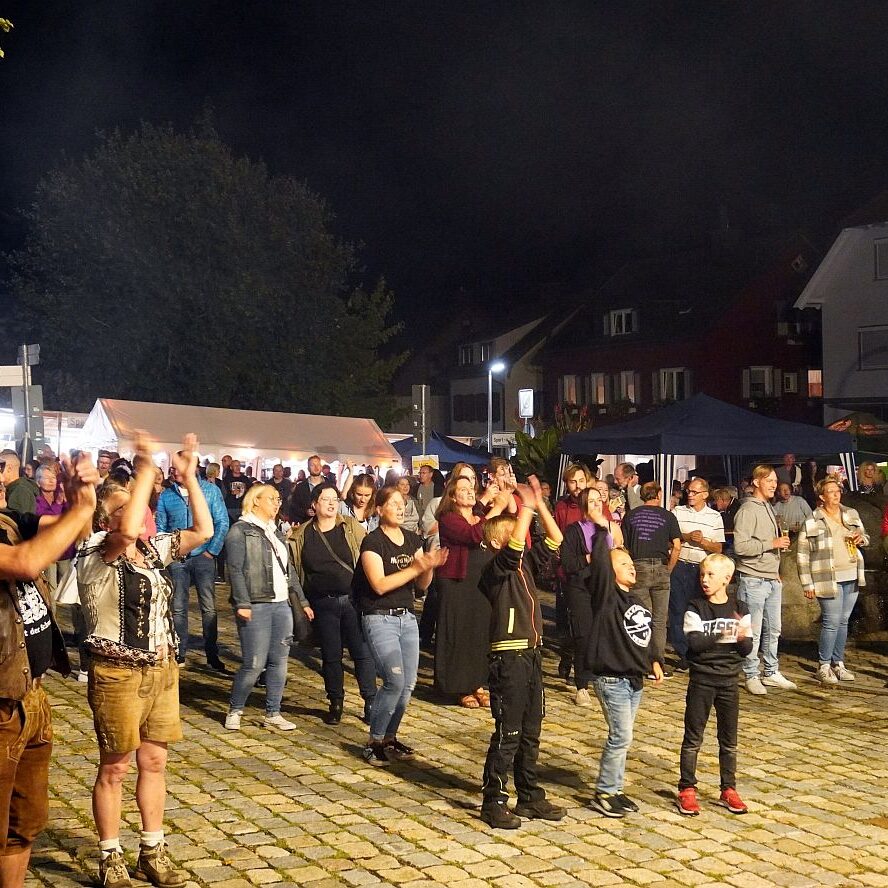 Dorffest Tennenbronn Party am Samstagabend 14 14