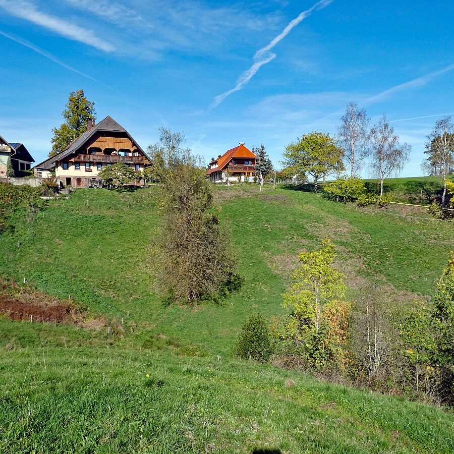 Herbst über Ramstein Purpen und Reute in Tennenbronn